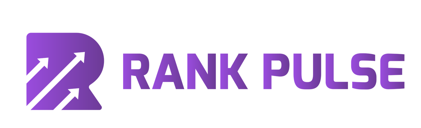 Rank Pulse Horizontal Logo